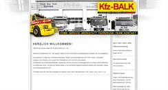 Desktop Screenshot of kfz-balk.de