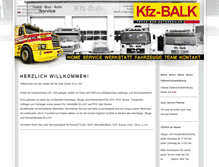 Tablet Screenshot of kfz-balk.de